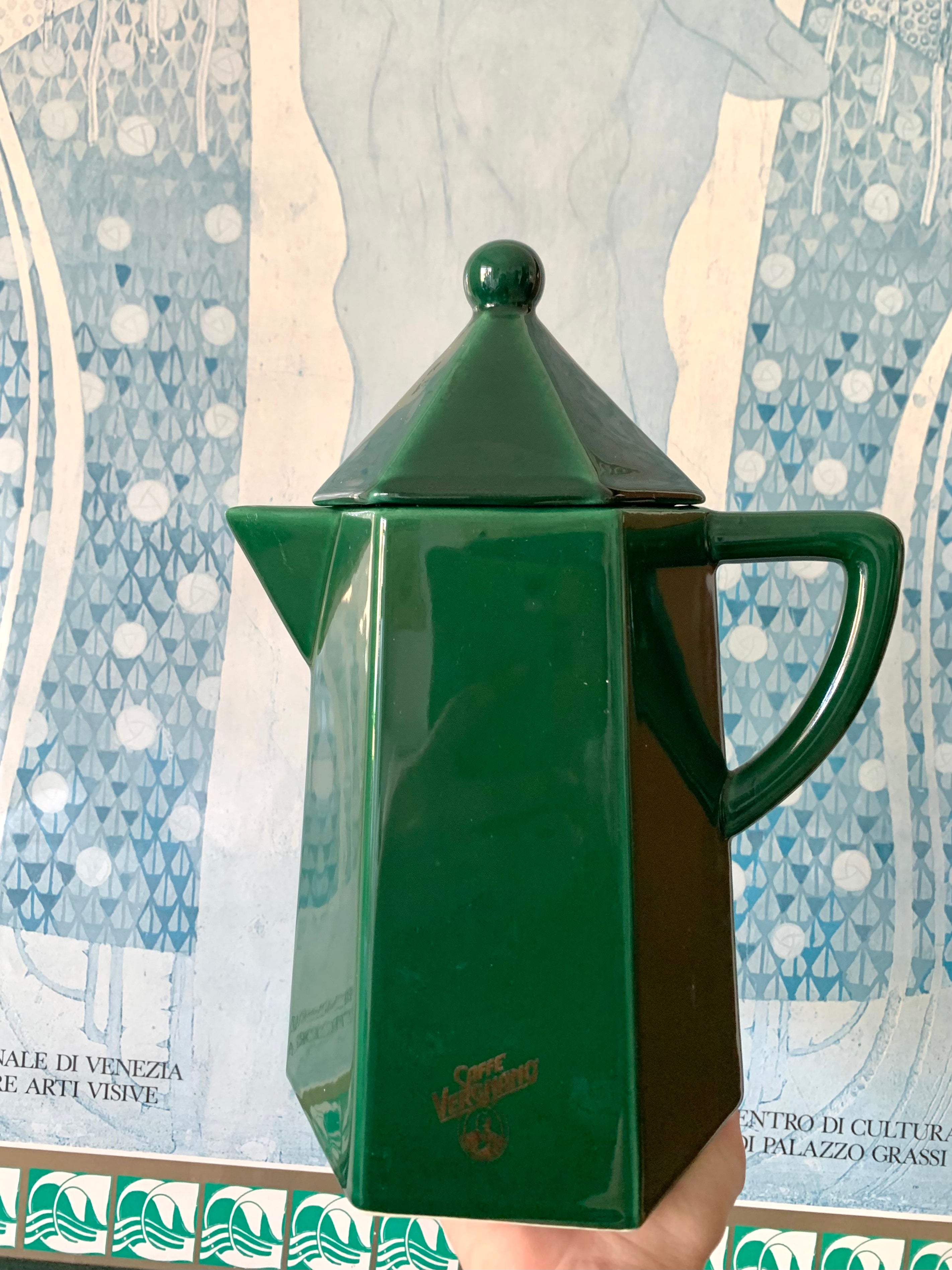 MAURY'S CAFFETTIERA SHABBY STONE CAPIENZA 3 TAZZE IN COLORE ASSORTITO