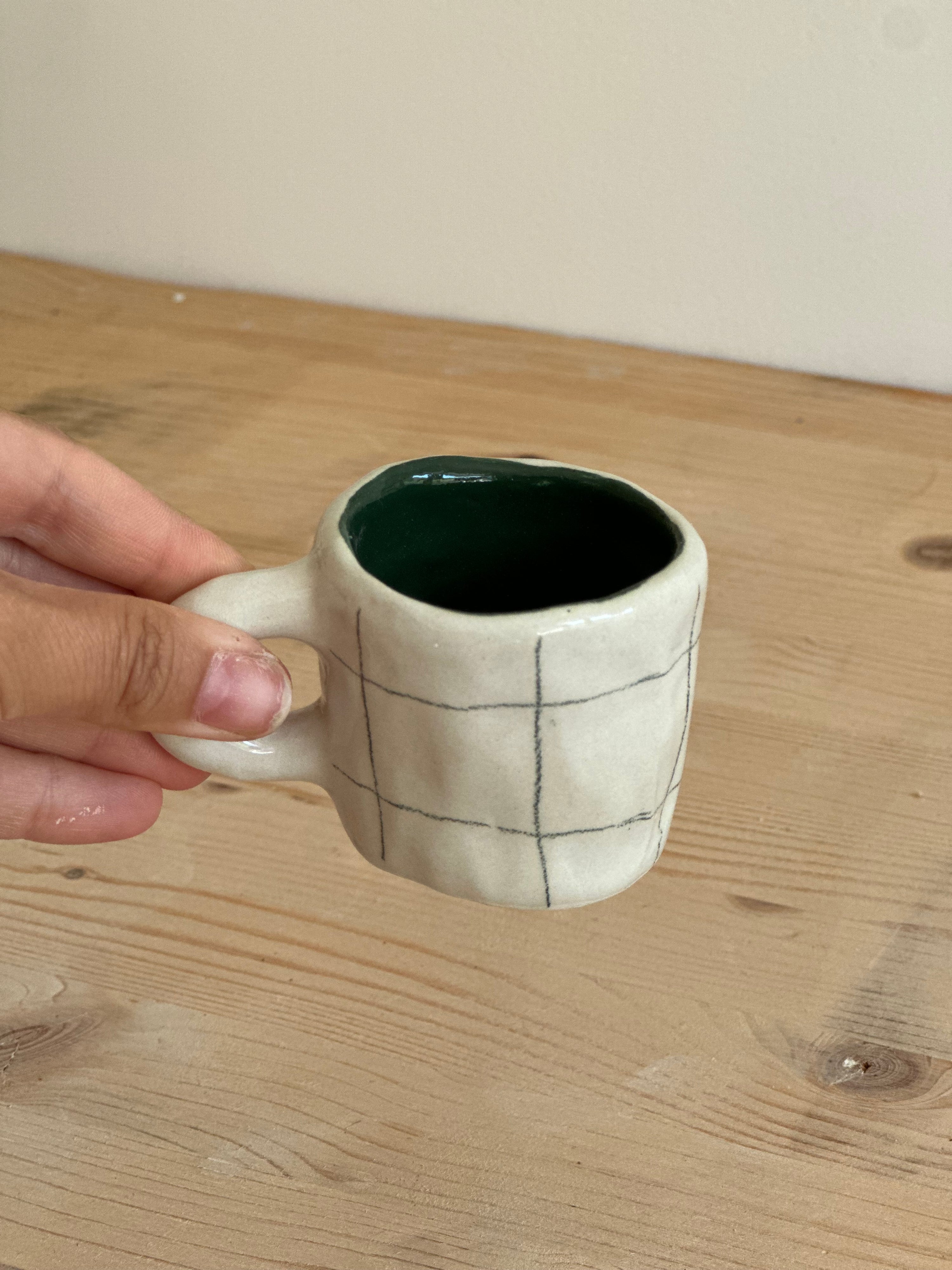 Tazza piccola da espresso con manico