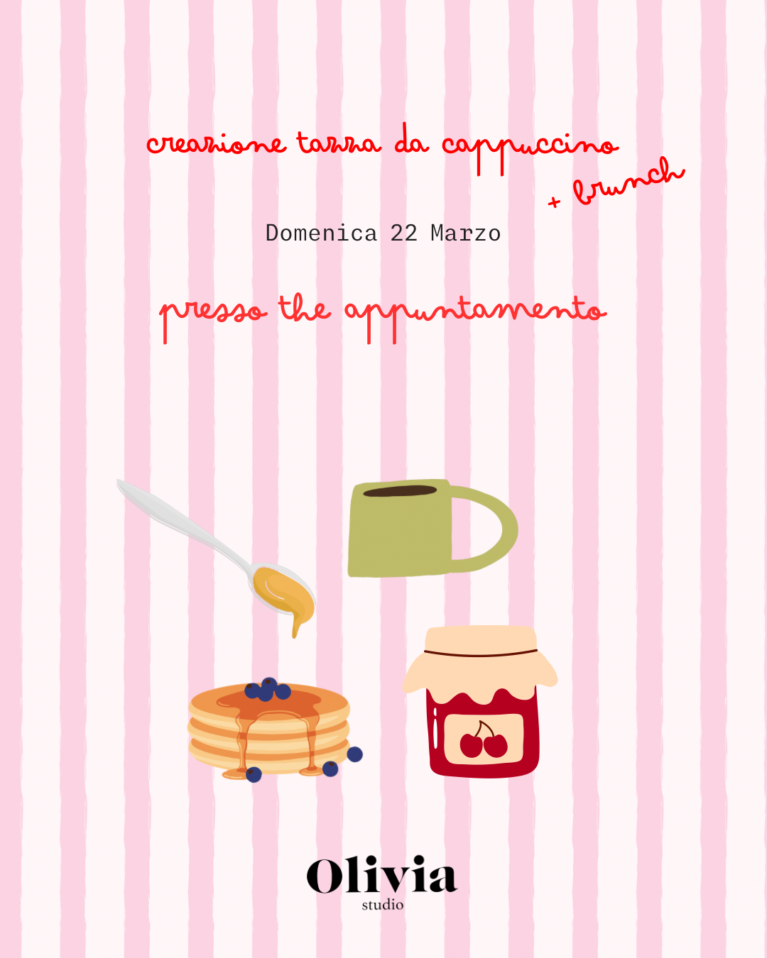 Creazione di una tazza pinch da The Appuntamento + Brunch (acconto)