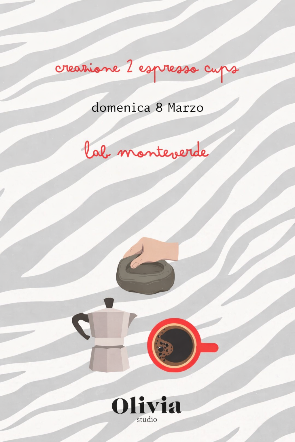 Workshop Espresso Cups + tea e biscotti