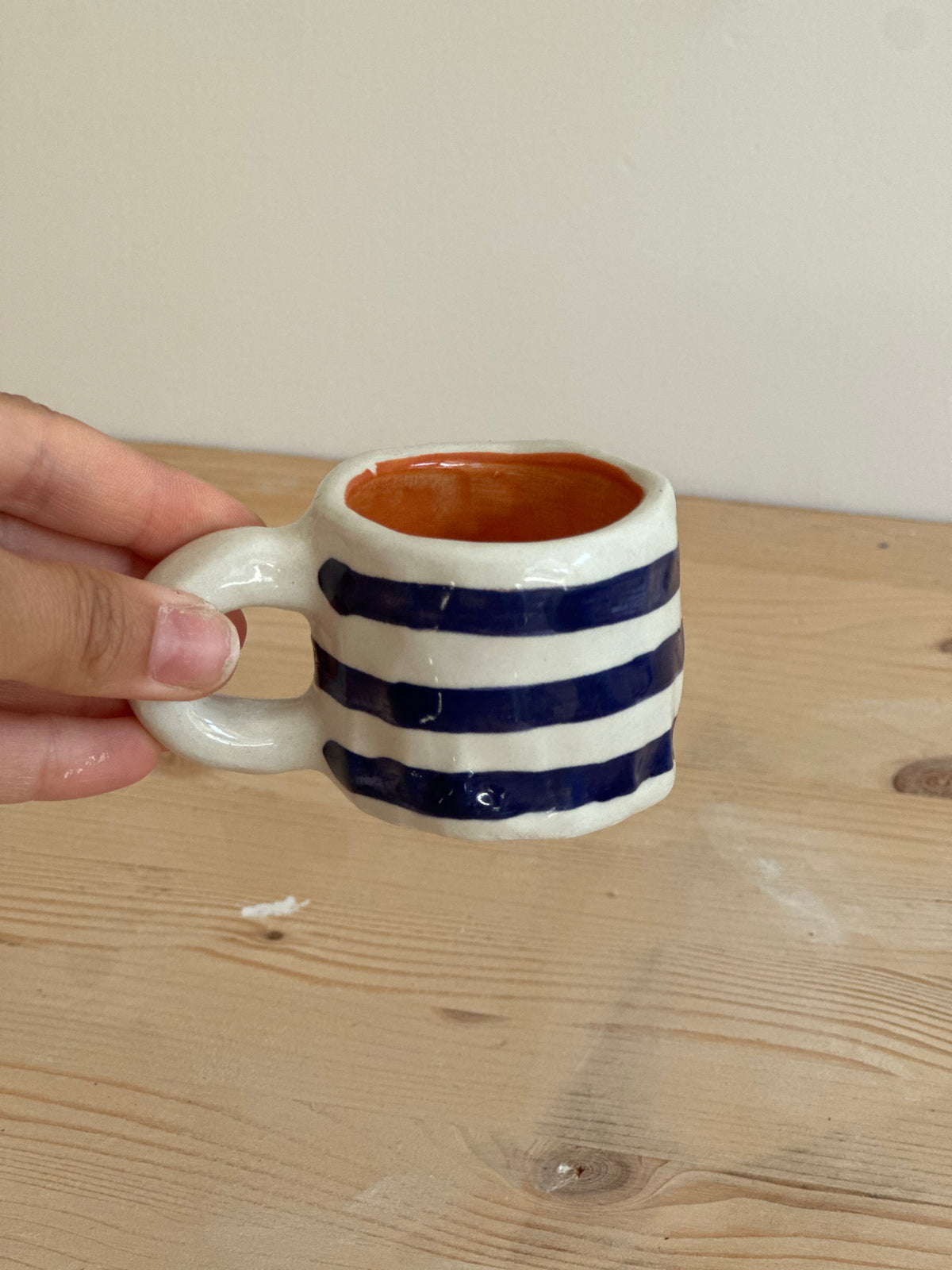 Tazza piccola da espresso con manico