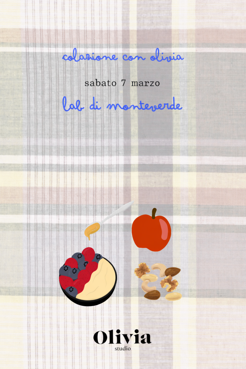 Colazione con Olivia e decoro su ceramica 7 Marzo