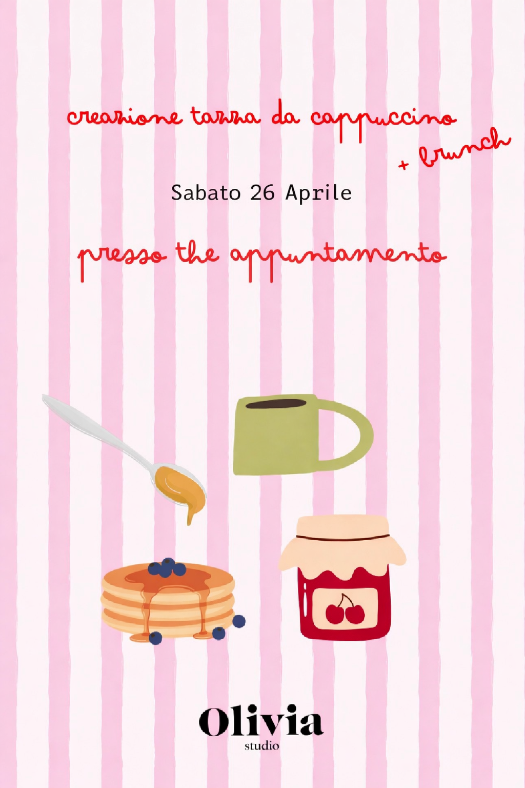 Creazione di una tazza pinch da The Appuntamento + Brunch (acconto)