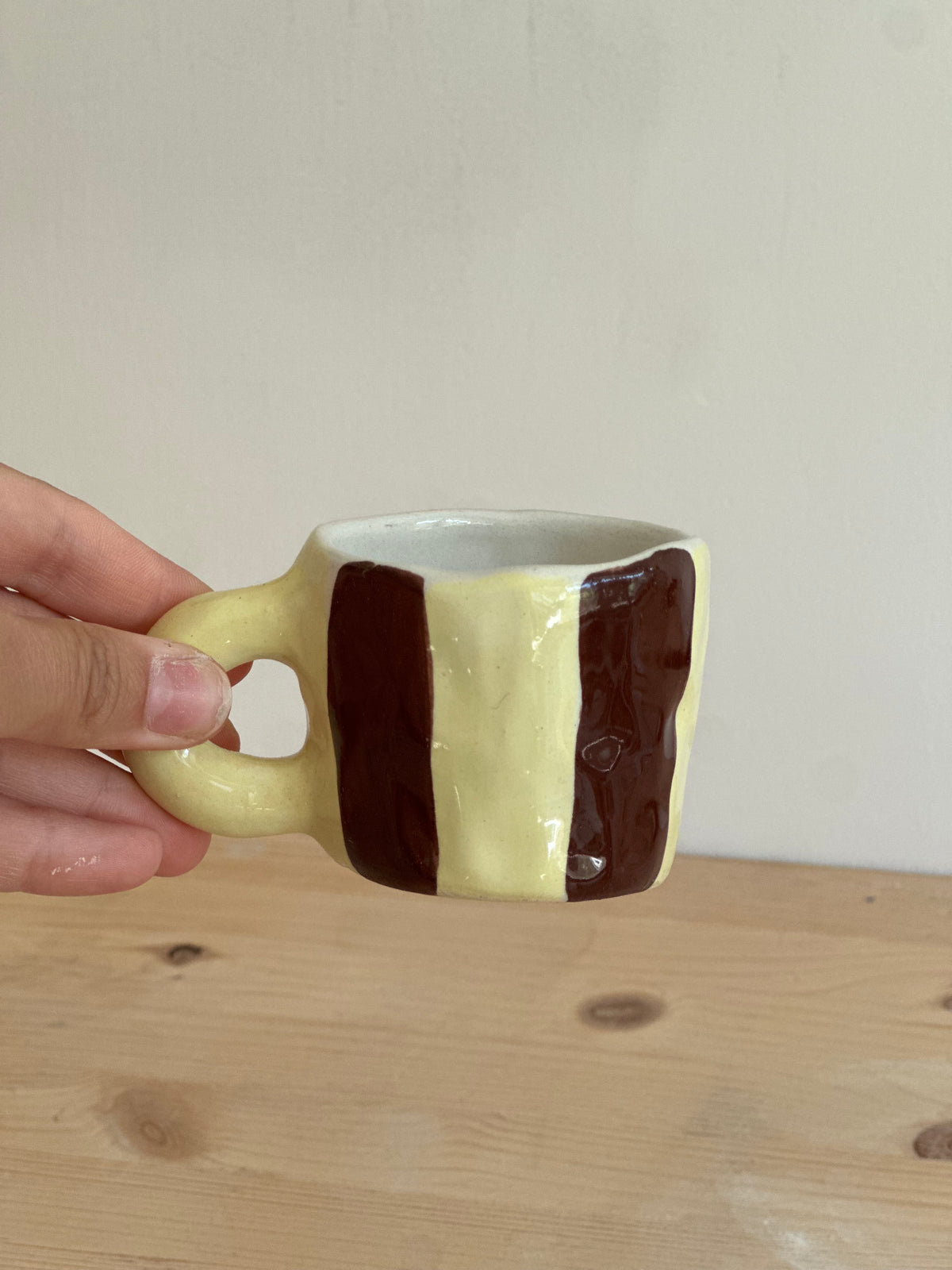 Tazza piccola da espresso con manico