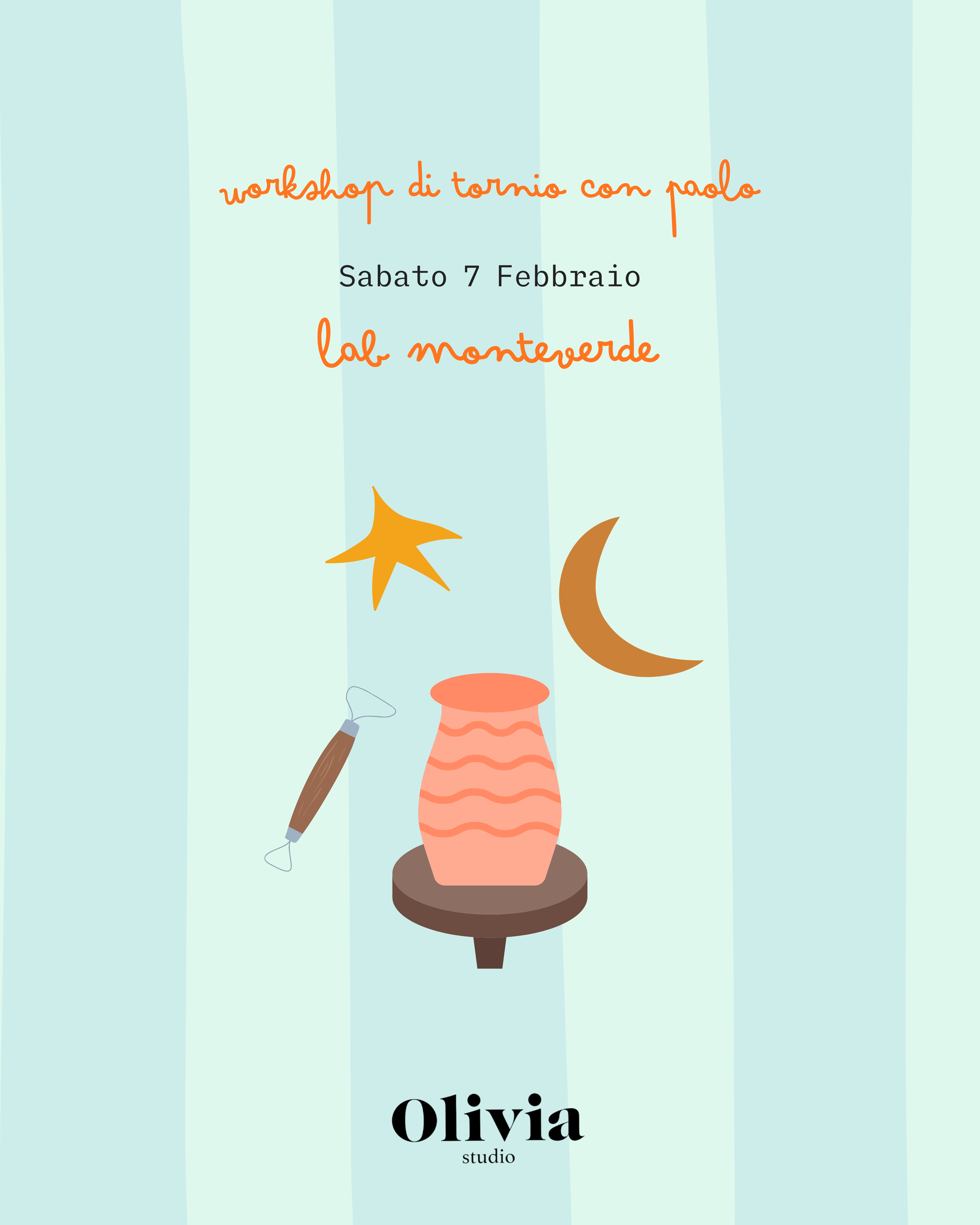 Workshop di Tornio sabato 7 Febbraio con Paolo (acconto)