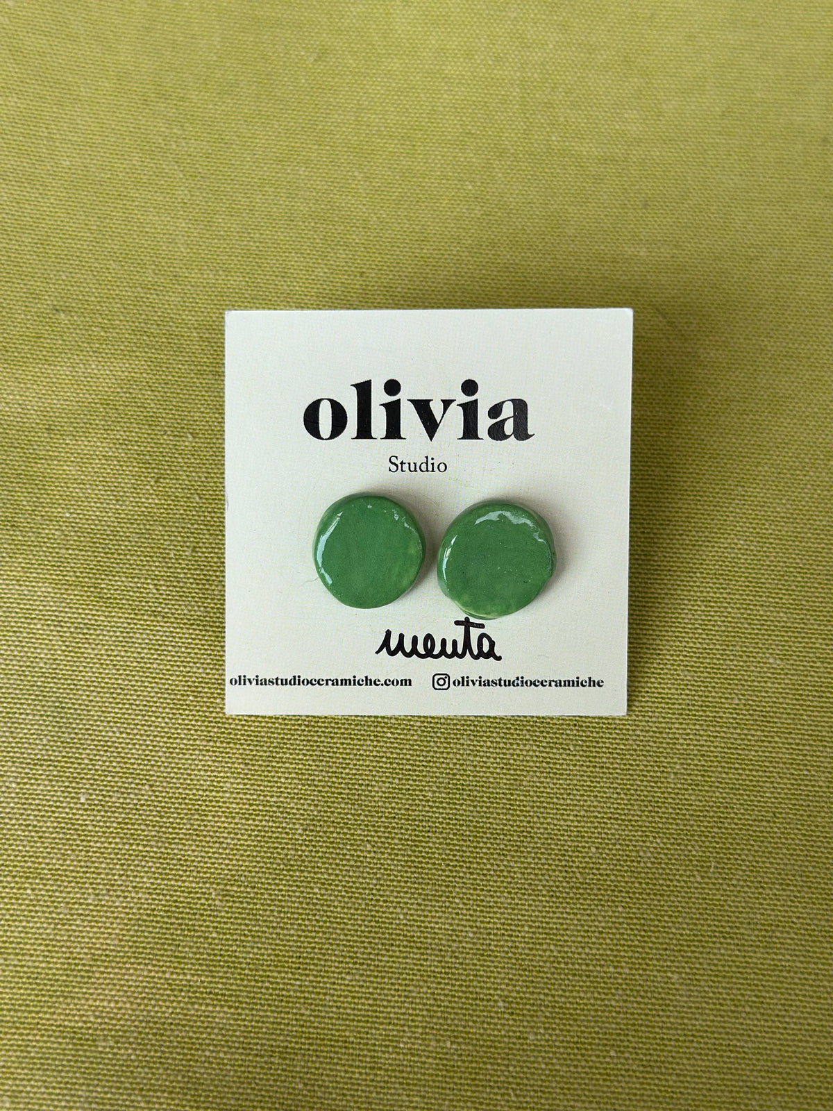 Orecchini Menta