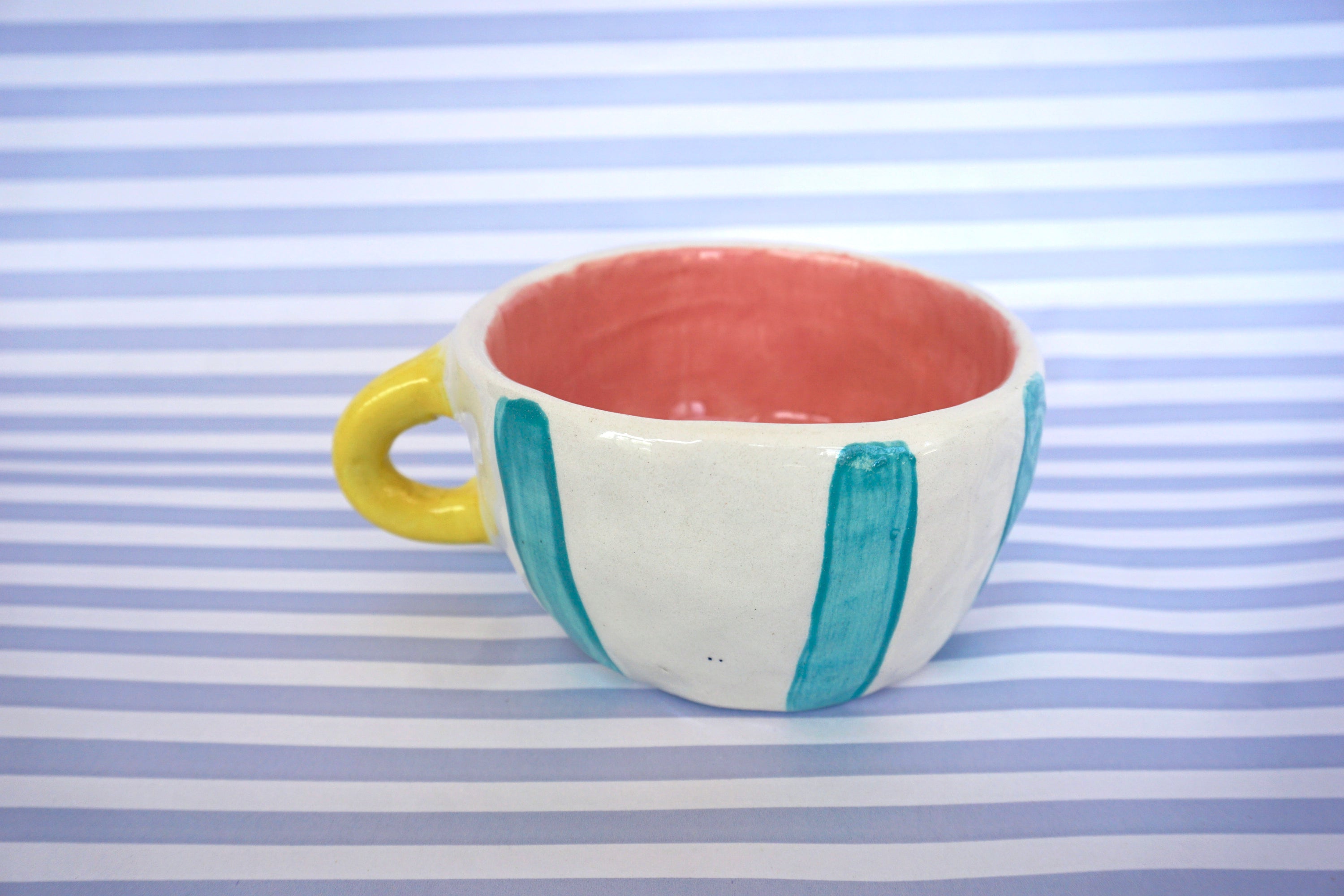 Tazza Righe celesti