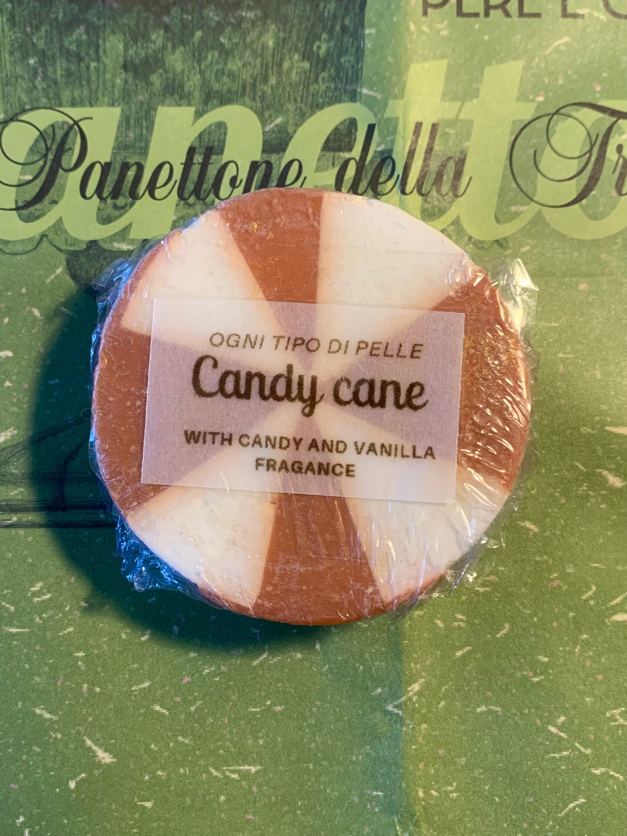 Sapone Candy Cane with candy and vanilla Sapoarti